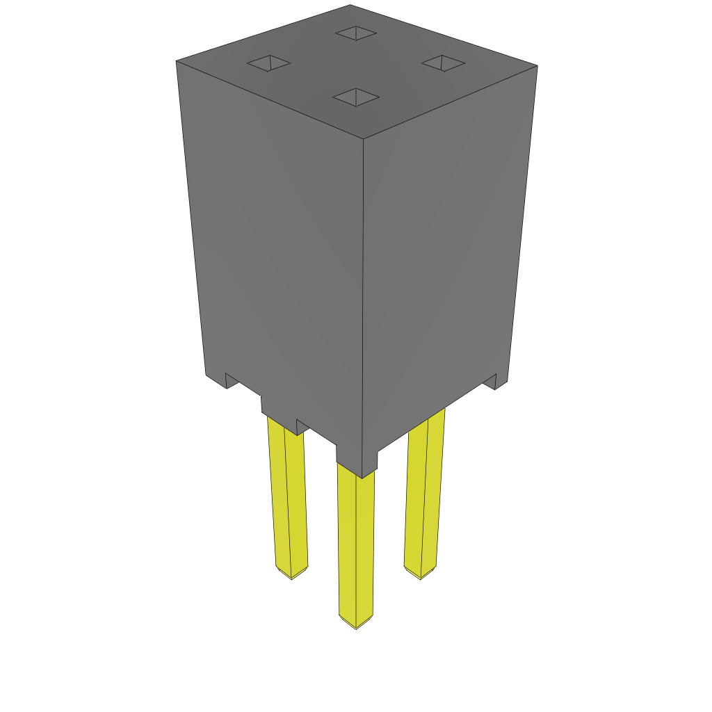 SQT-102-03-G-D by Samtec