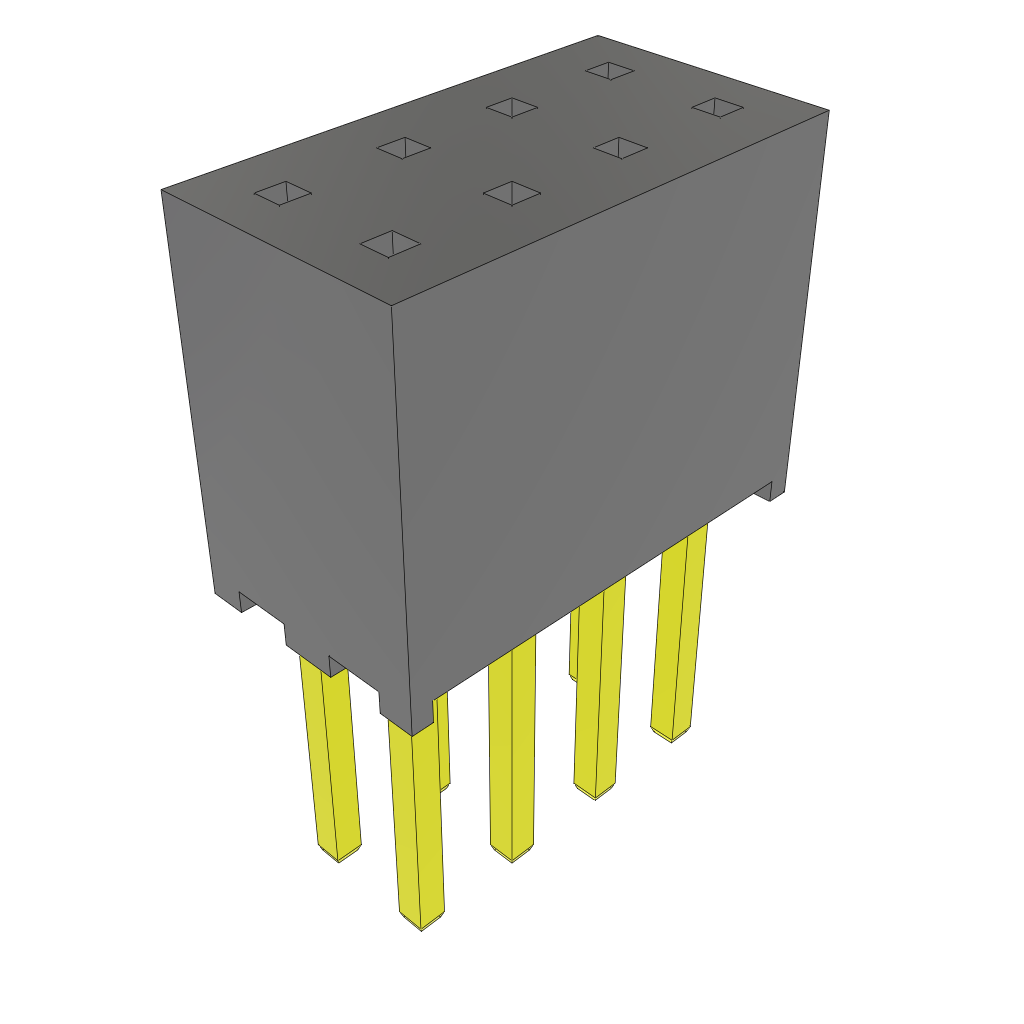 SQT-102-03-L-Q by Samtec