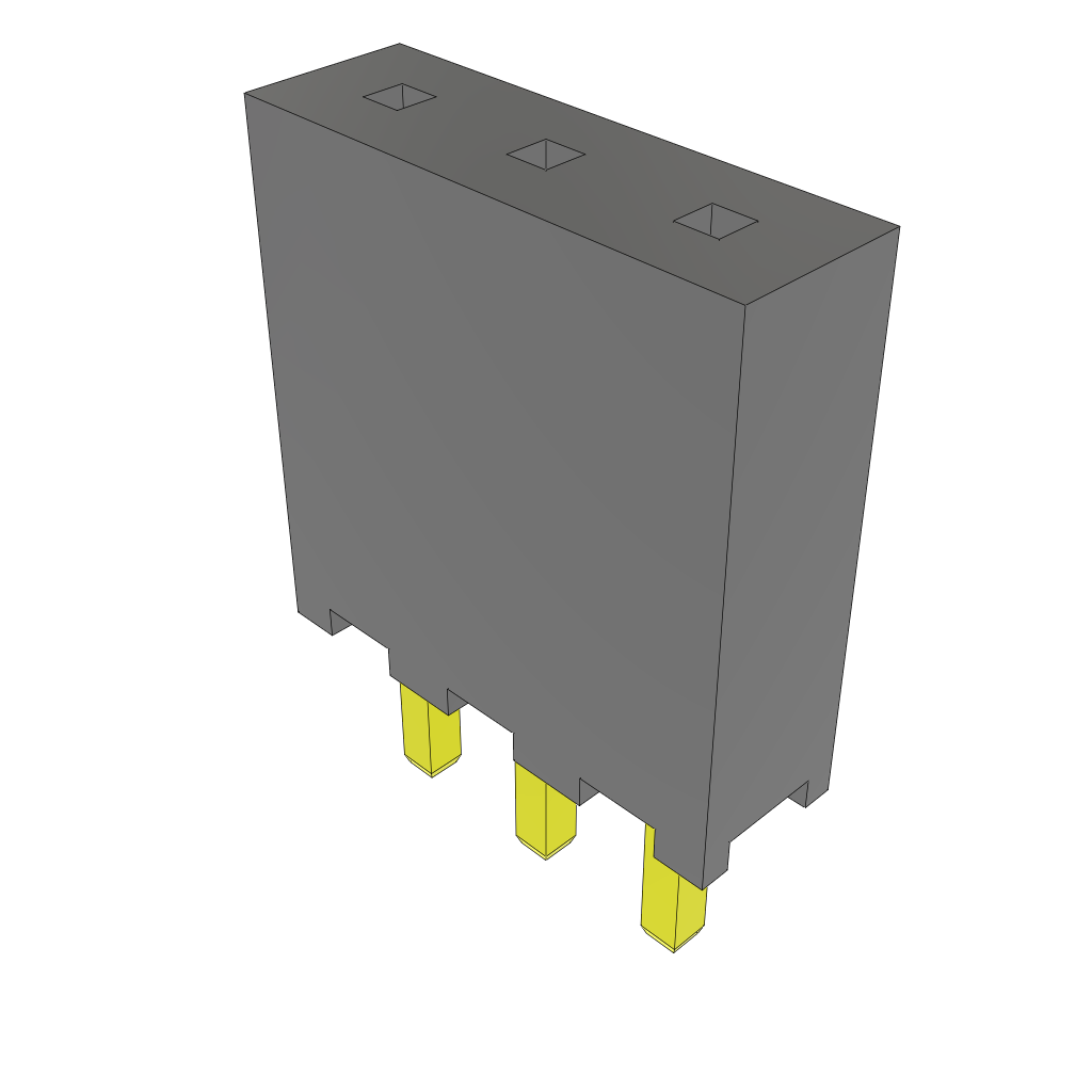 All Parts Connectors BTB Connectors SQT-103-01-F-S by Samtec Inc.