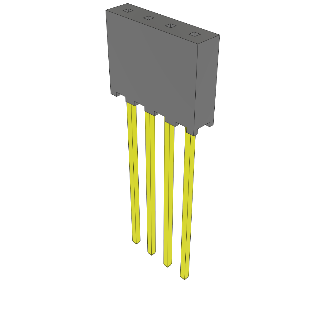 All Parts Connectors BTB Connectors SQT-104-02-S-S by Samtec