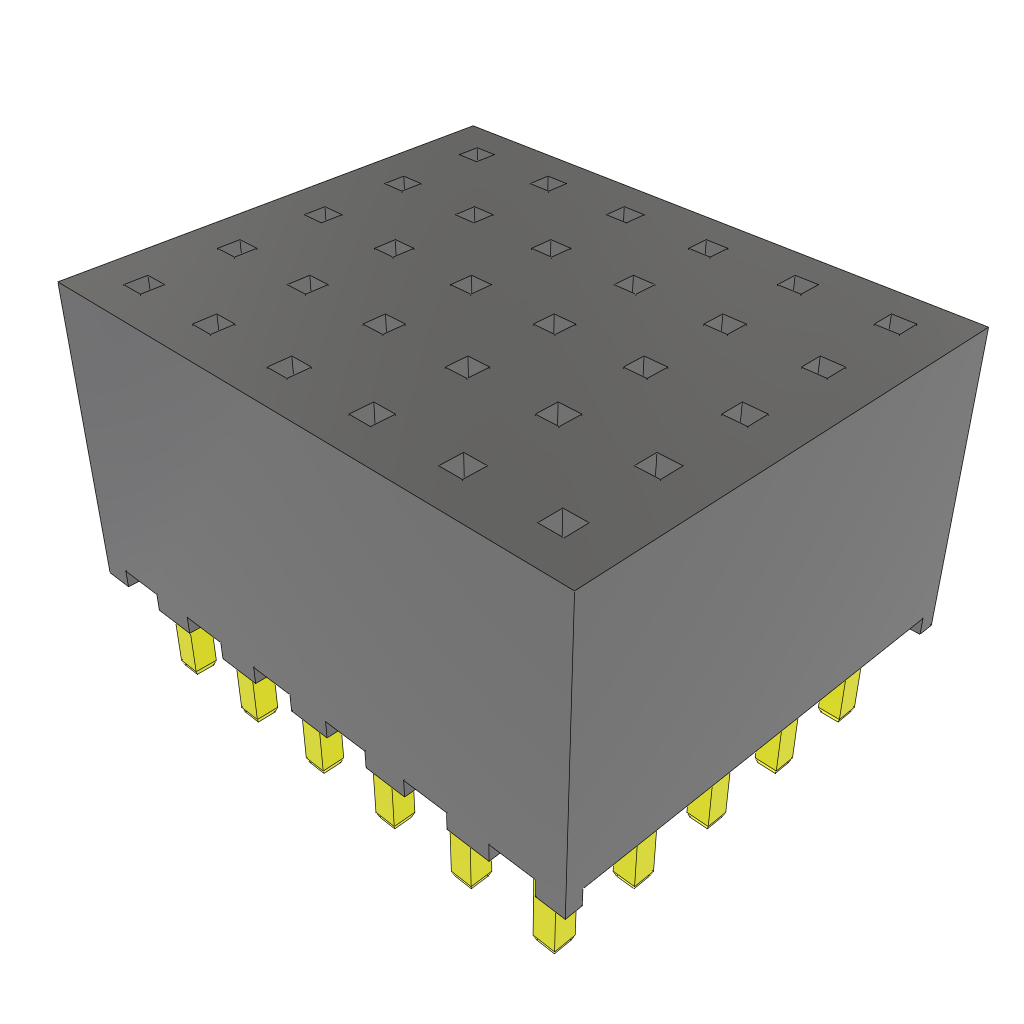 All Parts Connectors BTB Connectors SQT-106-01-F-5 by Samtec