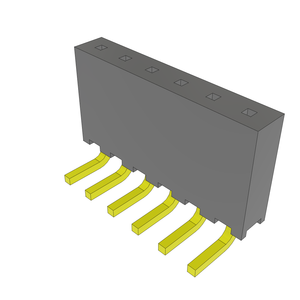 All Parts Connectors BTB Connectors SQT-106-01-S-S-RA by Samtec
