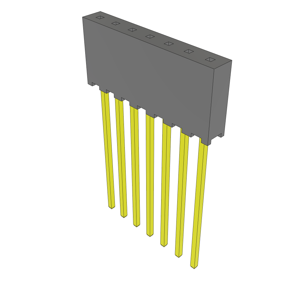 SQT-107-02-F-S by Samtec