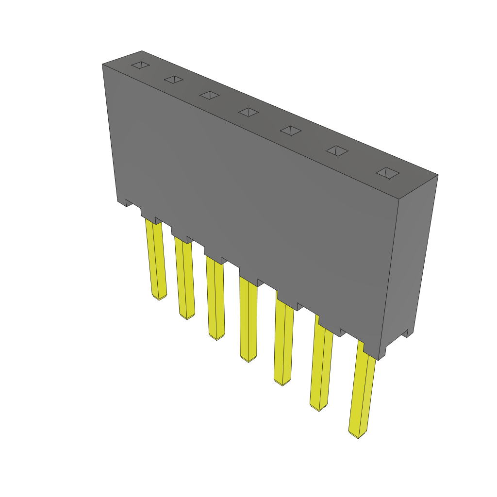 SQT-107-03-F-S by Samtec