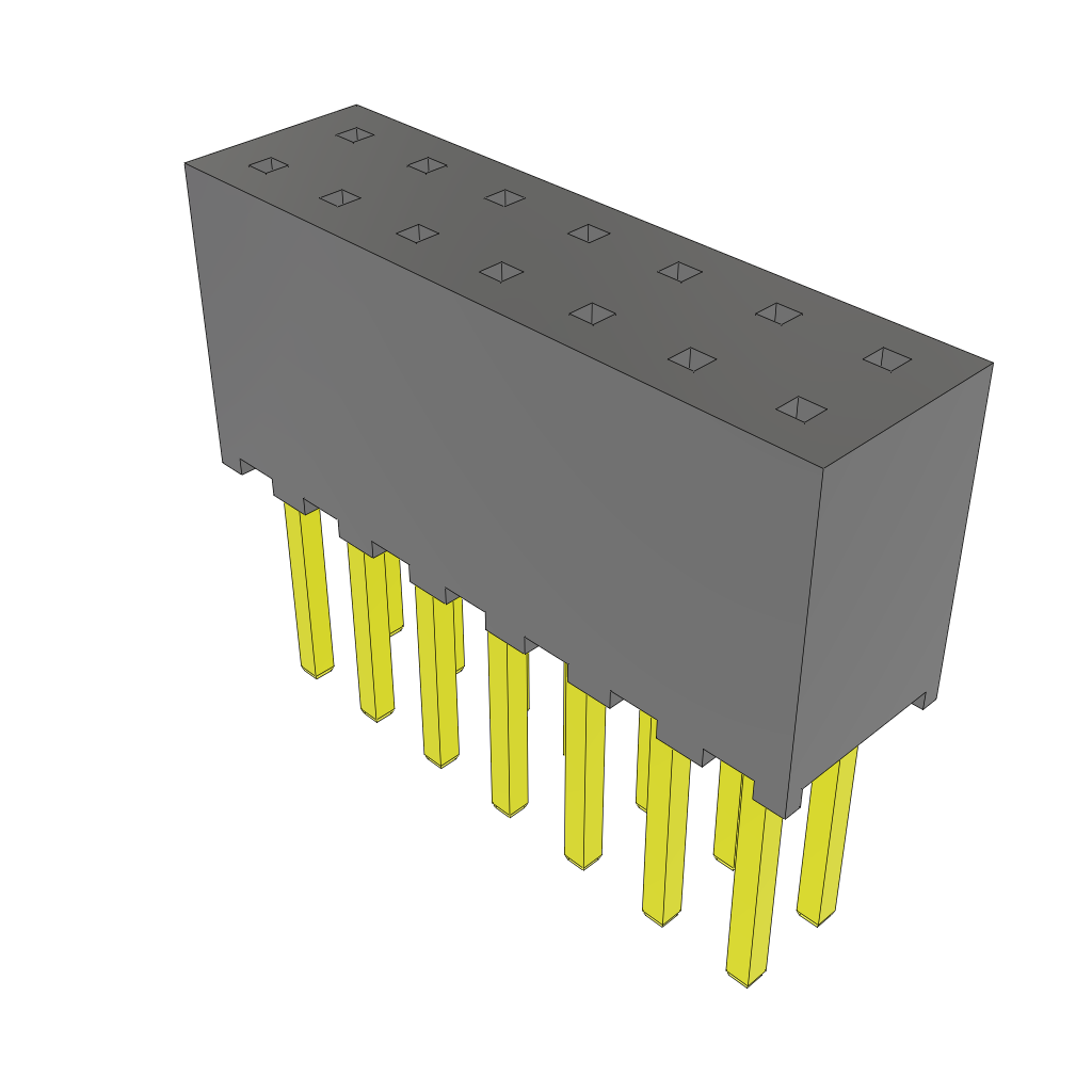 SQT-107-03-LM-D by Samtec