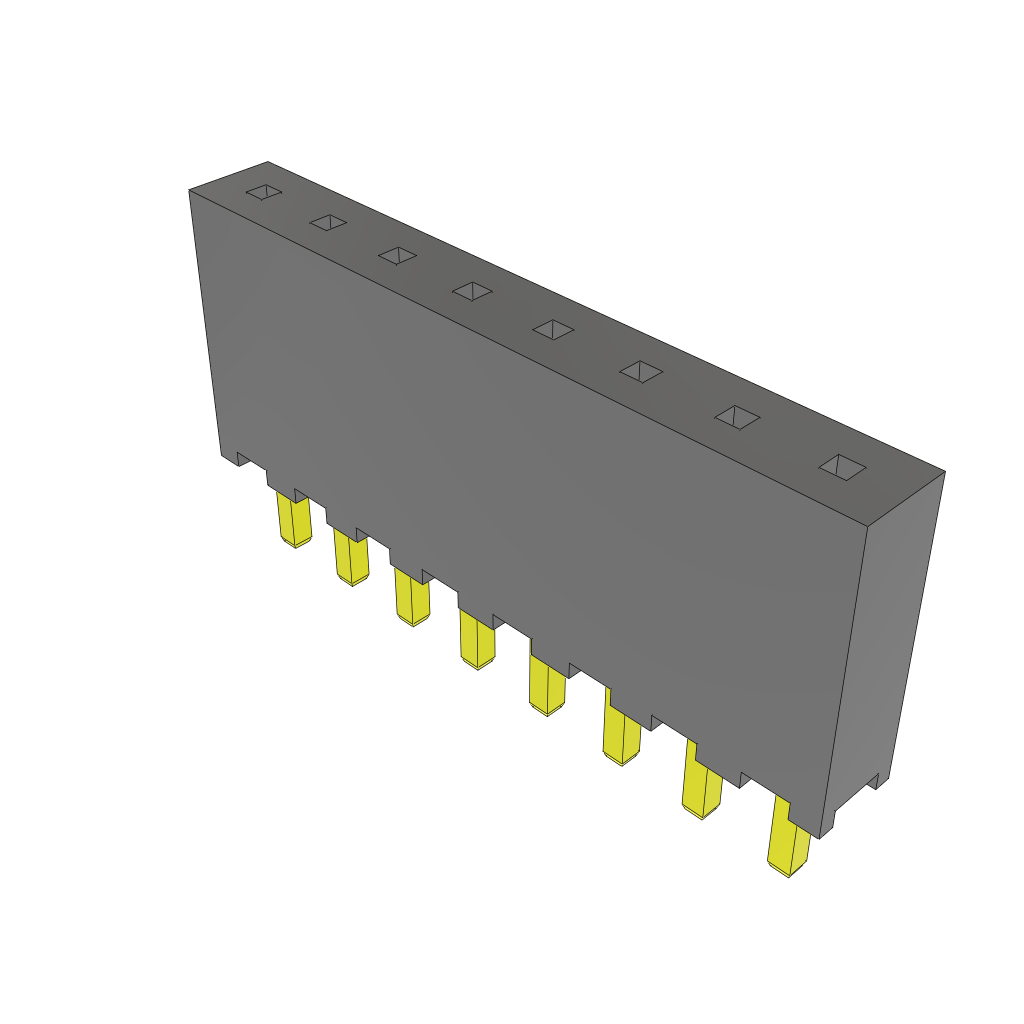 All Parts Connectors BTB Connectors SQT-108-01-S-S by Samtec