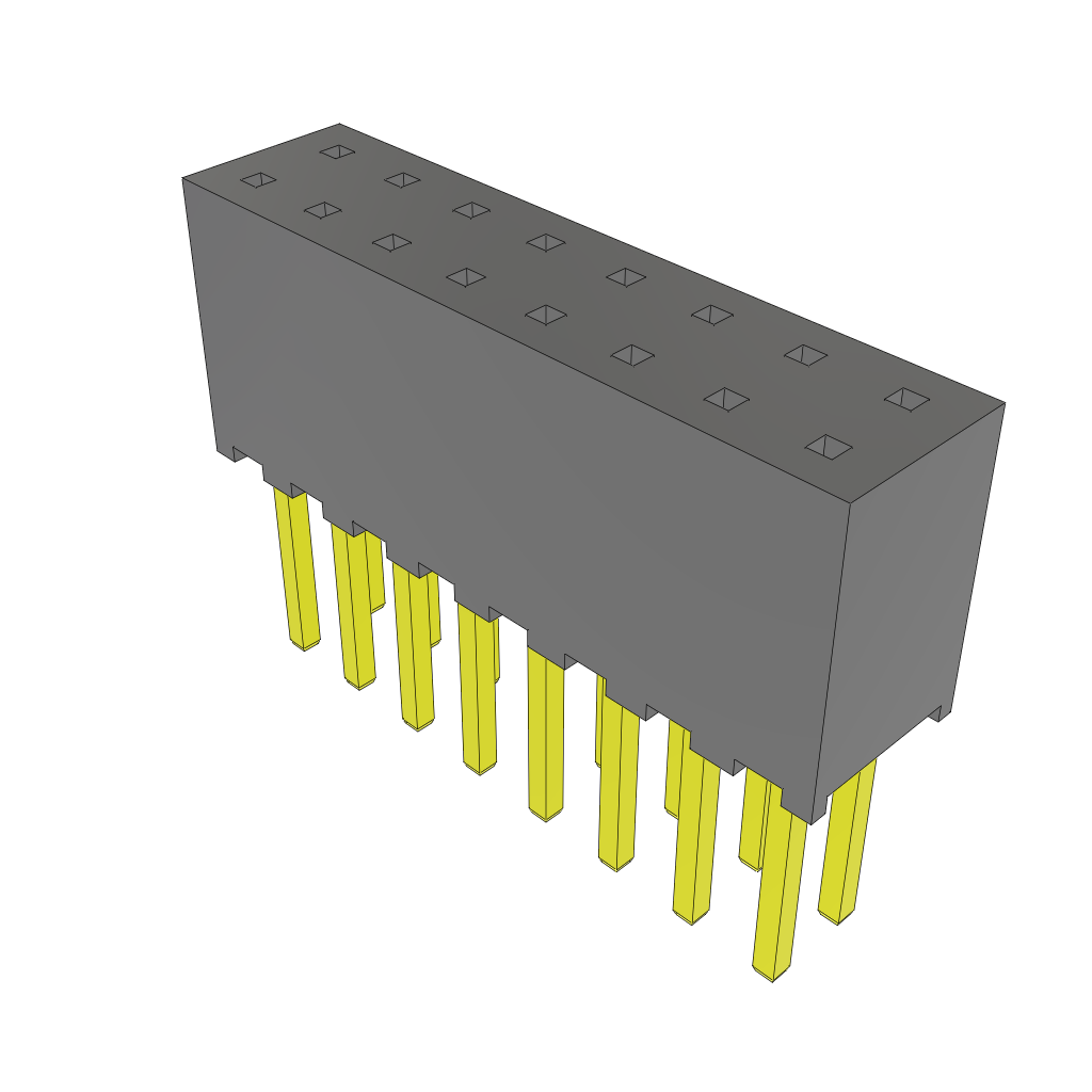 SQT-108-03-S-D by Samtec