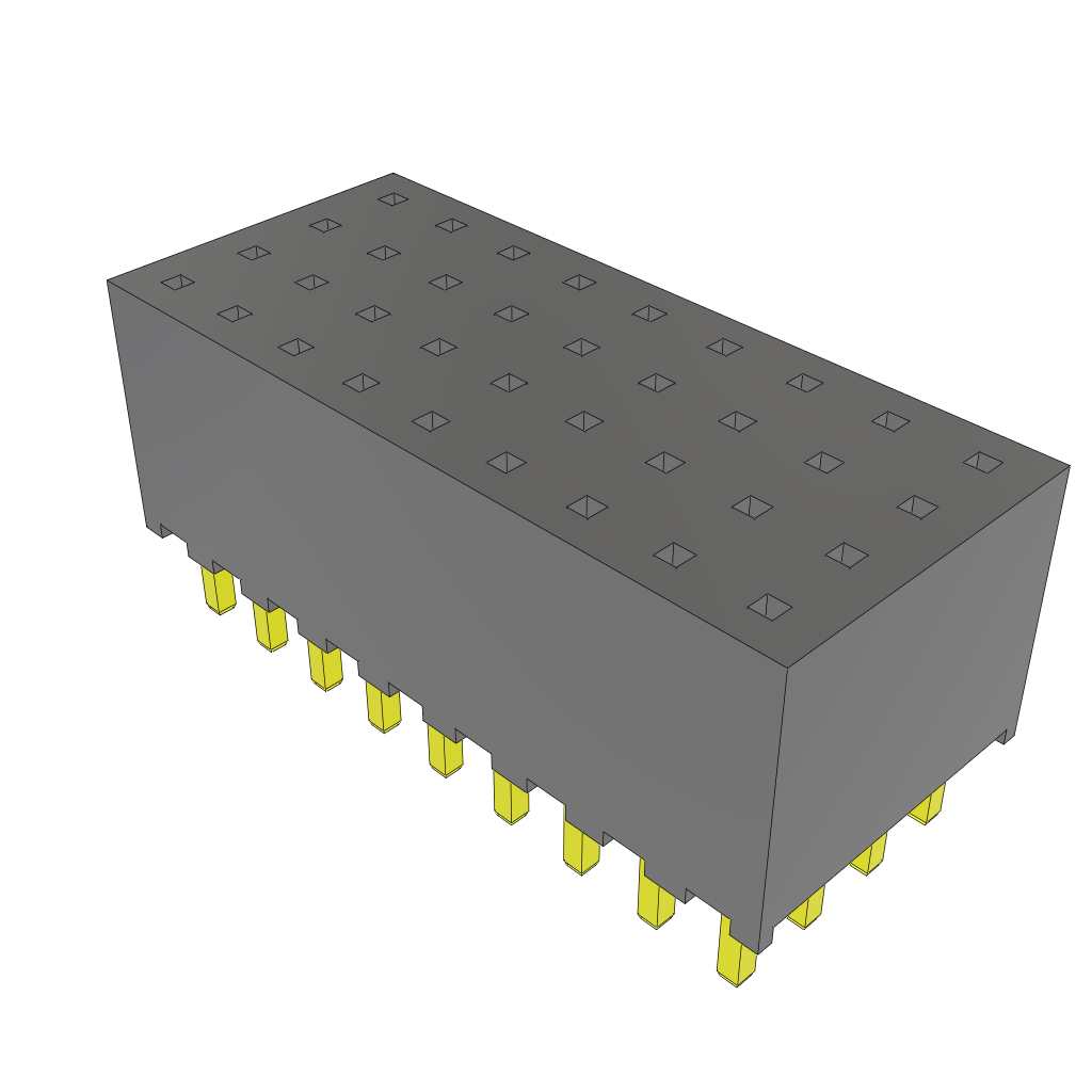 All Parts Connectors BTB Connectors SQT-109-01-F-Q by Samtec