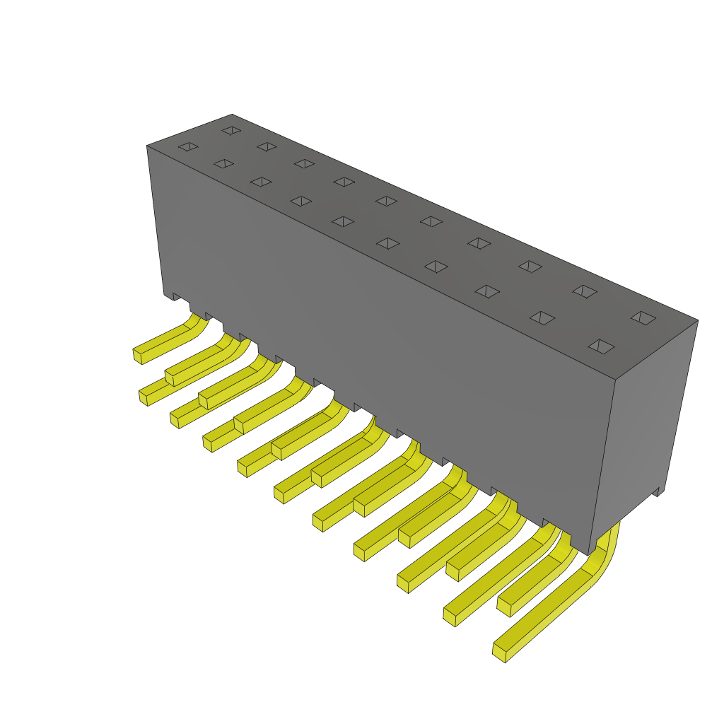 SQT-110-01-S-D-RA by Samtec