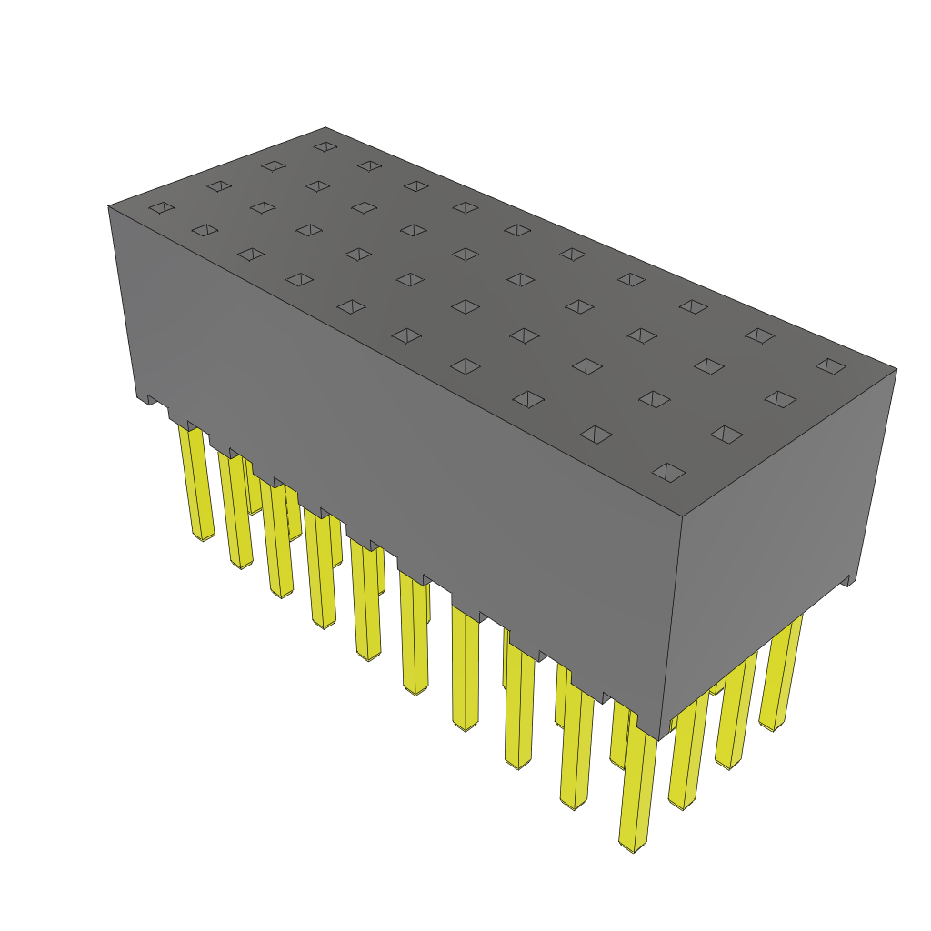 All Parts Connectors BTB Connectors SQT-110-03-G-Q by Samtec