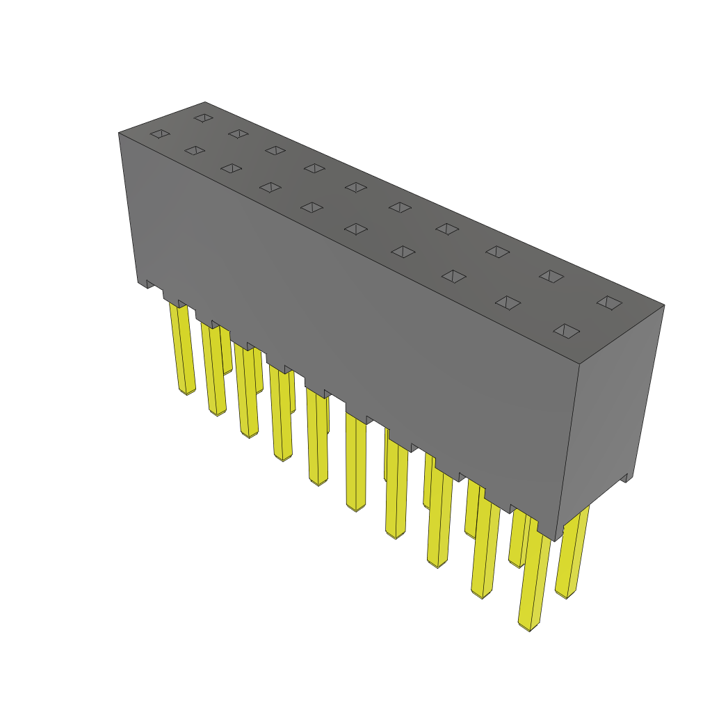 All Parts Connectors BTB Connectors SQT-110-03-H-D by Samtec