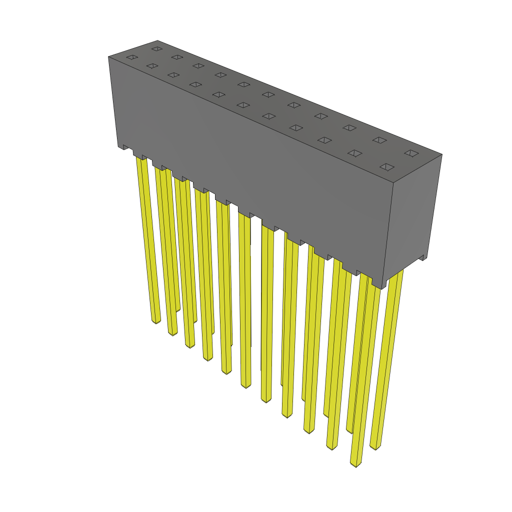 SQT-111-02-F-D by Samtec