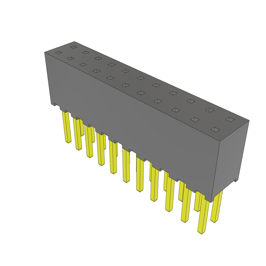 SQT-111-03-H-D by Samtec