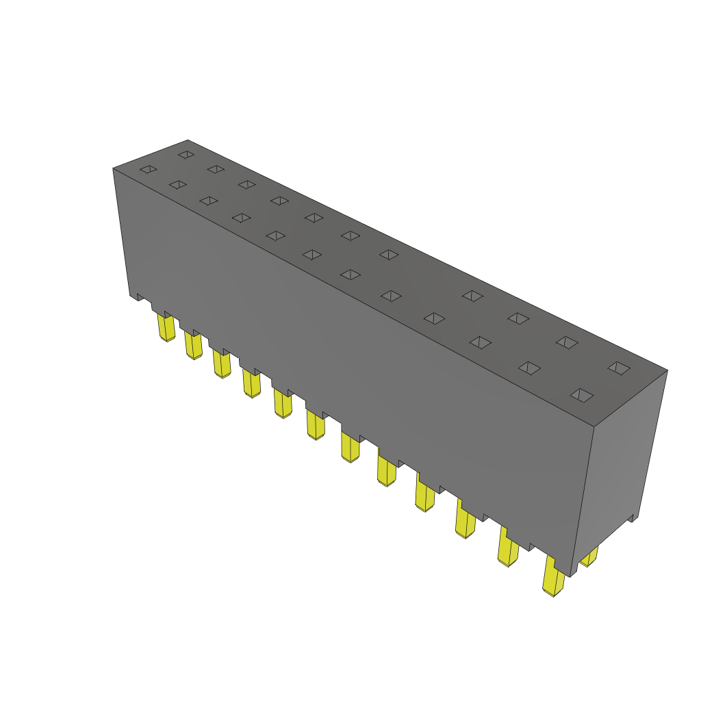 SQT-112-01-F-D-010 by Samtec