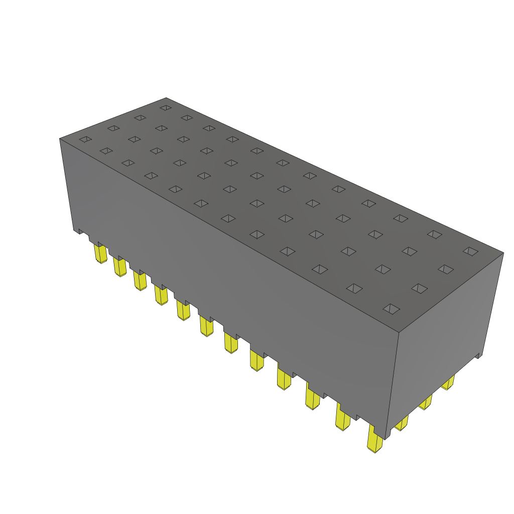 All Parts Connectors BTB Connectors SQT-112-01-S-Q by Samtec