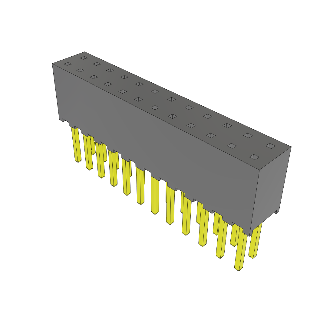 All Parts Connectors BTB Connectors SQT-112-03-L-D by Samtec
