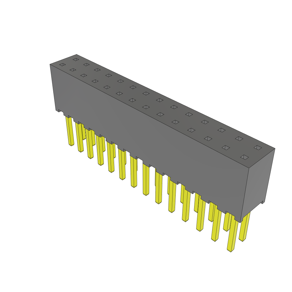 SQT-114-03-S-D by Samtec