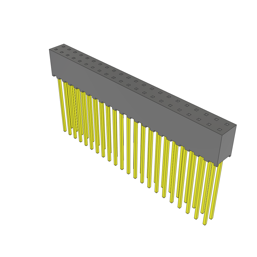 All Parts Connectors BTB Connectors SQT-122-02-LM-D by Samtec