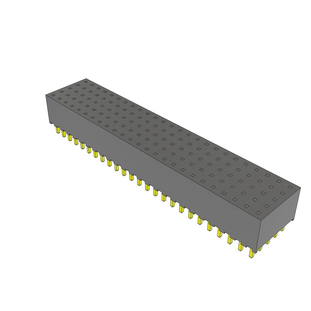 All Parts Connectors BTB Connectors SQT-125-01-F-5 by Samtec