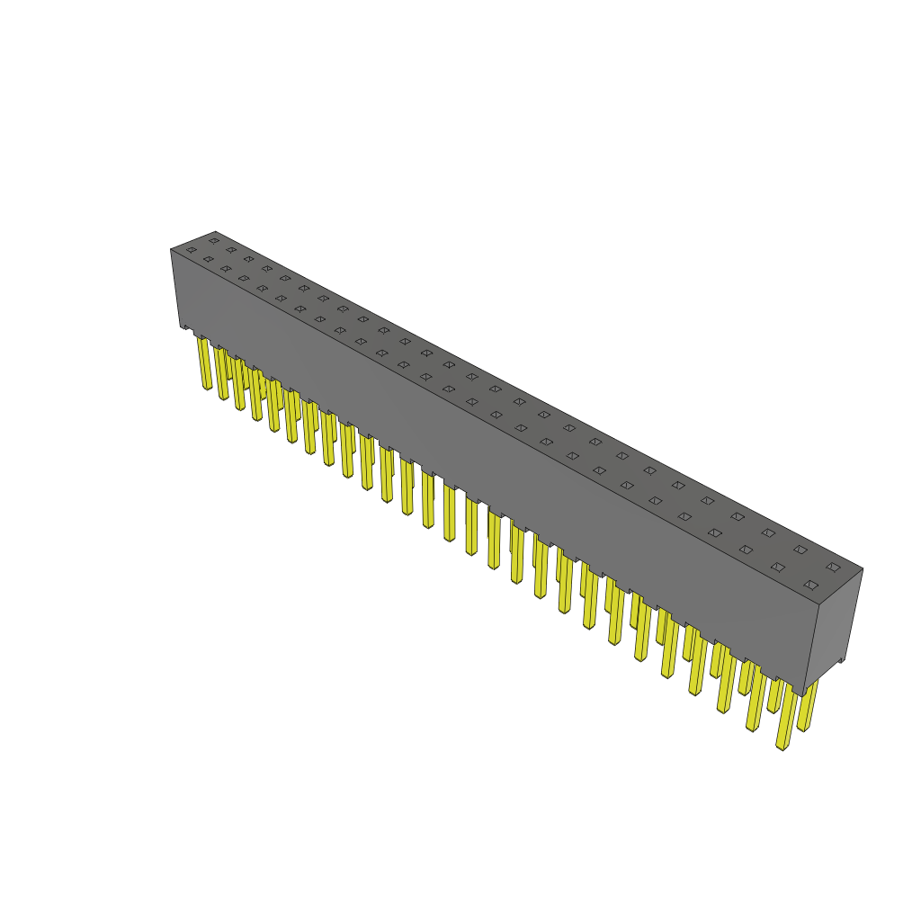 All Parts Connectors BTB Connectors SQT-127-03-F-D by Samtec