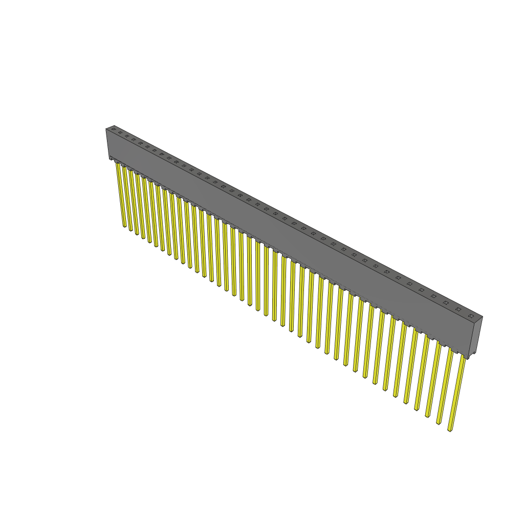 All Parts Connectors BTB Connectors SQT-140-02-F-S by Samtec