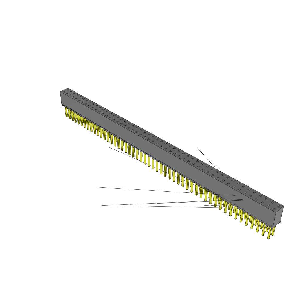 SQT-150-03-L-D by Samtec