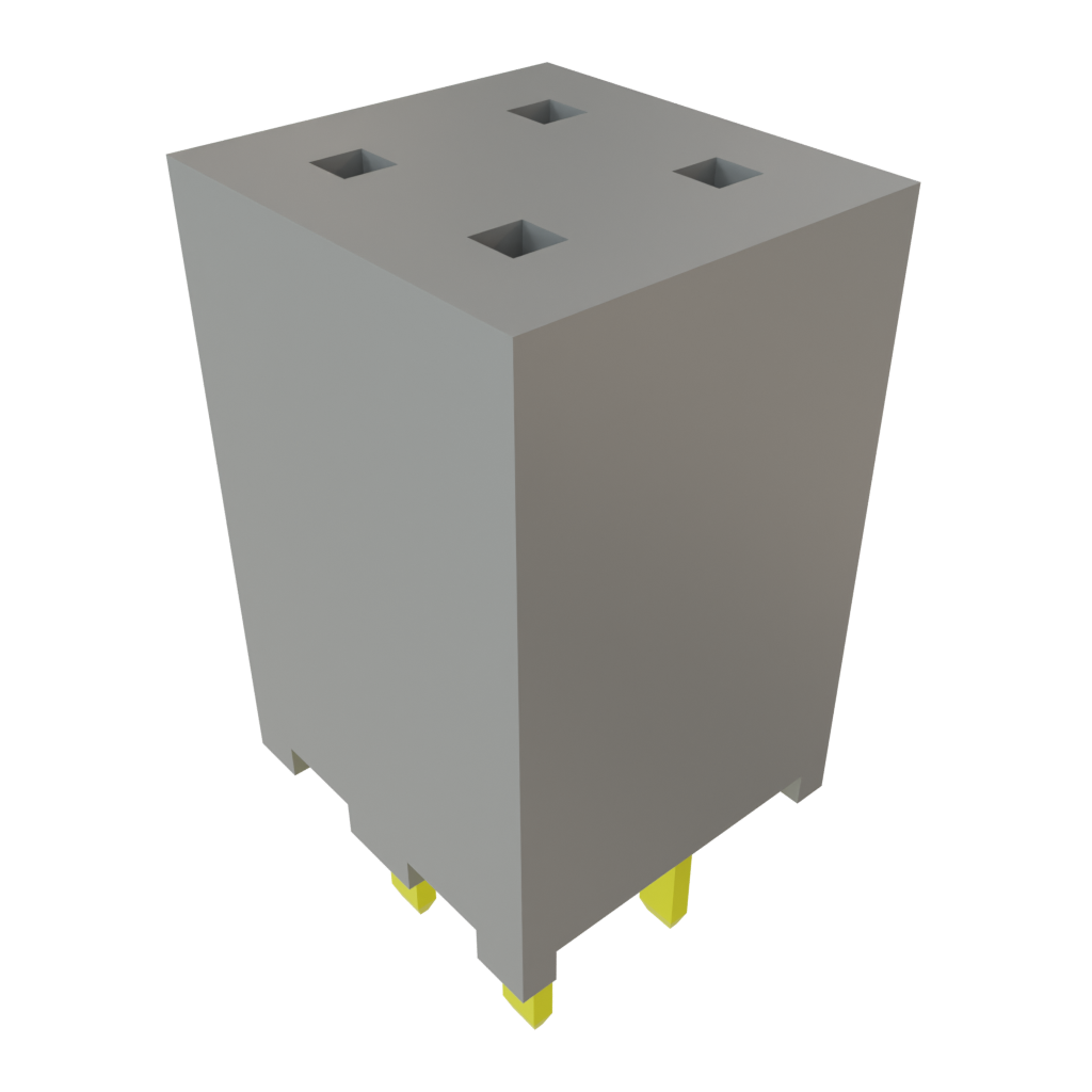All Parts Connectors BTB Connectors SQW-102-01-L-D by Samtec
