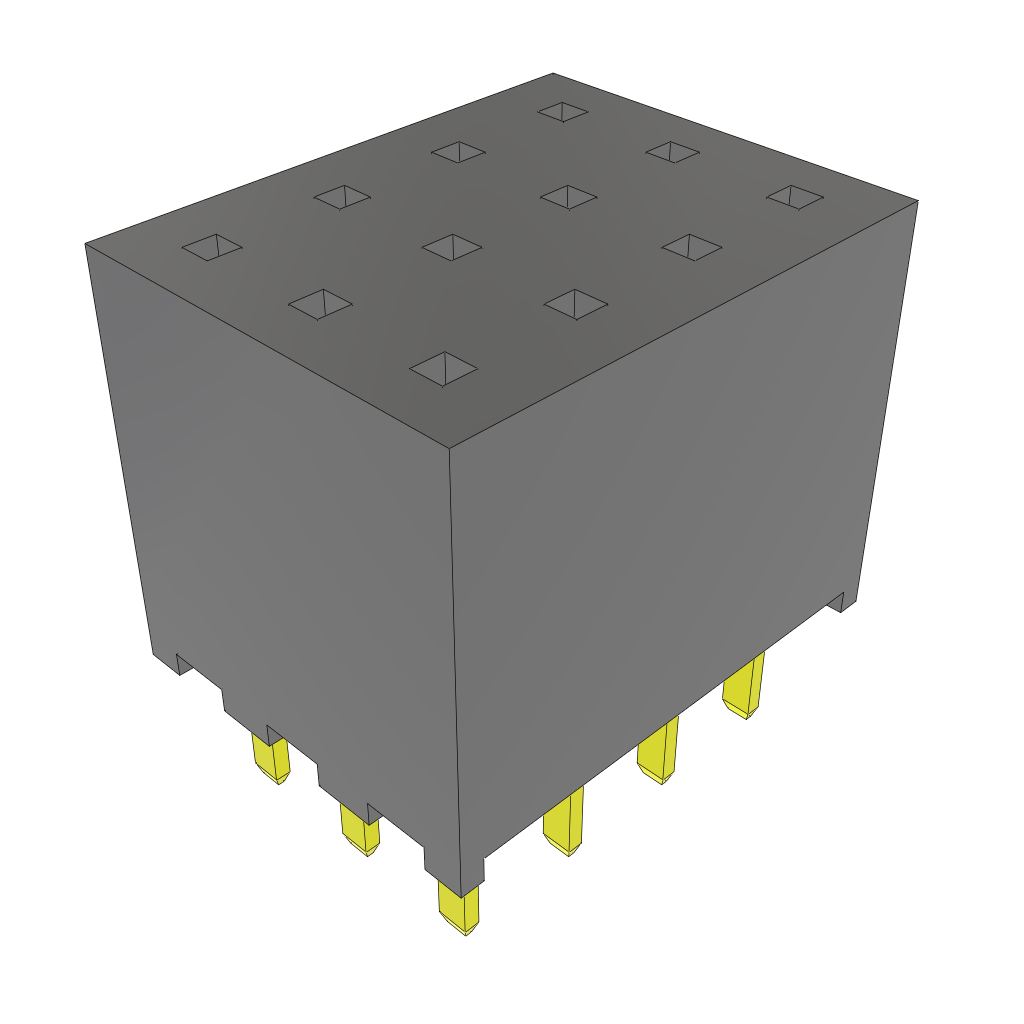 All Parts Connectors BTB Connectors SQW-103-01-L-Q by Samtec