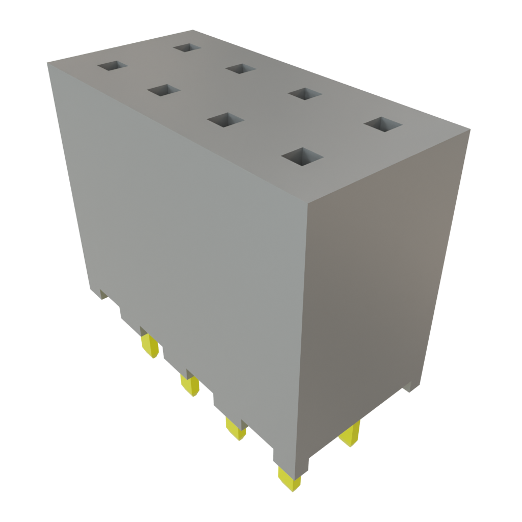 All Parts Connectors BTB Connectors SQW-104-01-L-D by Samtec