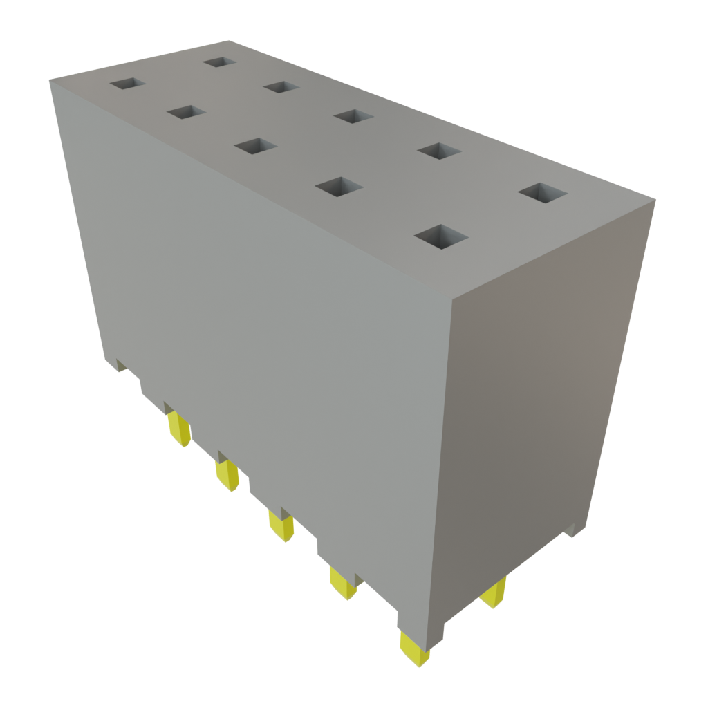 All Parts Connectors BTB Connectors SQW-105-01-F-D by Samtec