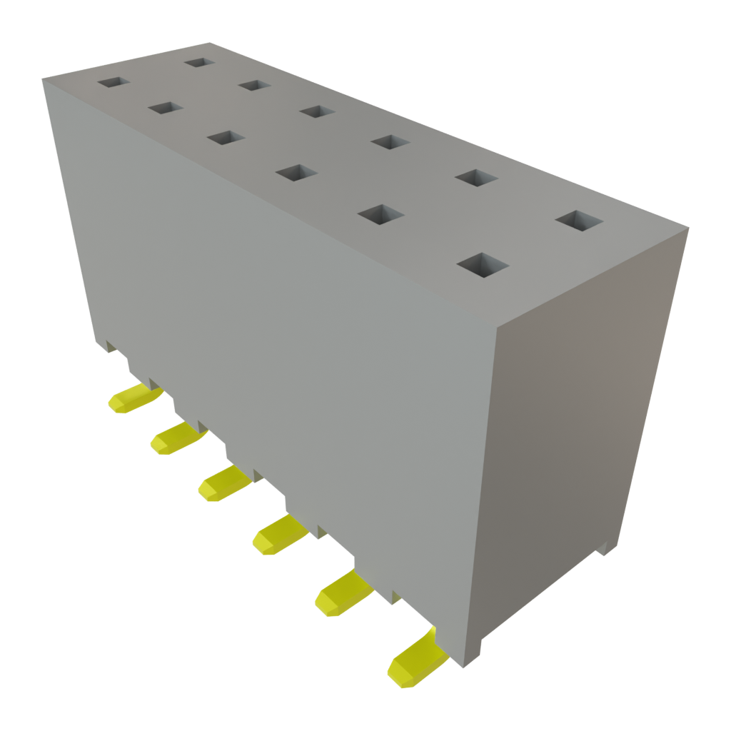 All Parts Connectors BTB Connectors SQW-106-01-L-D-VS-LC by Samtec