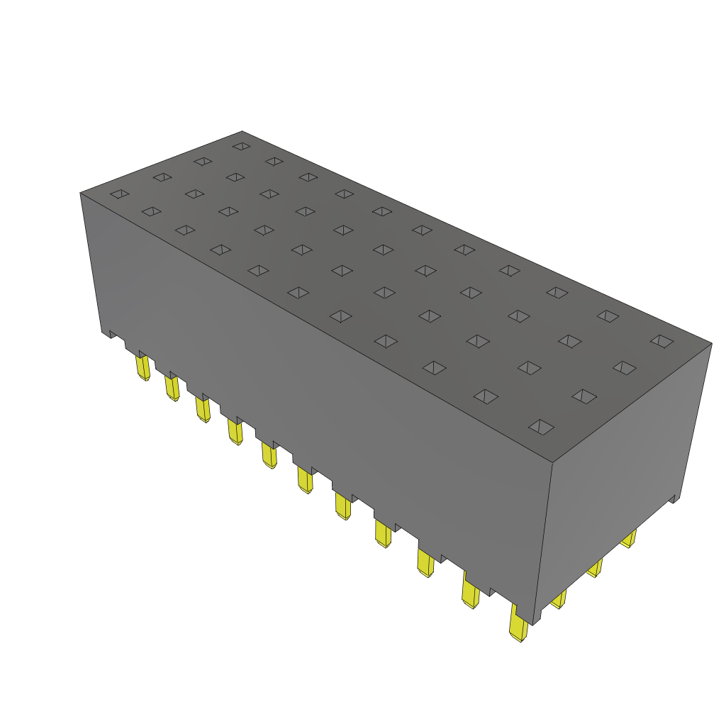 All Parts Connectors BTB Connectors SQW-111-01-F-Q by Samtec