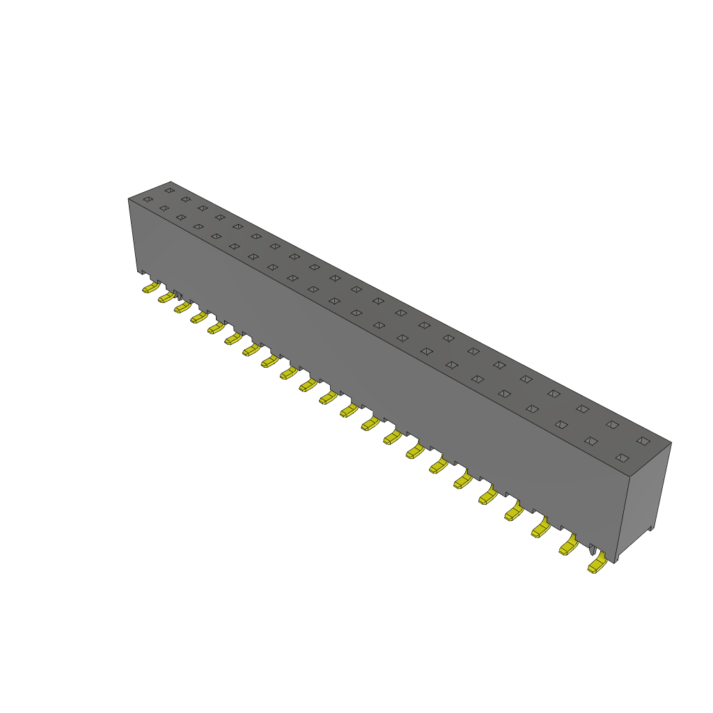 All Parts Connectors BTB Connectors SQW-122-01-L-D-VS-LC by Samtec