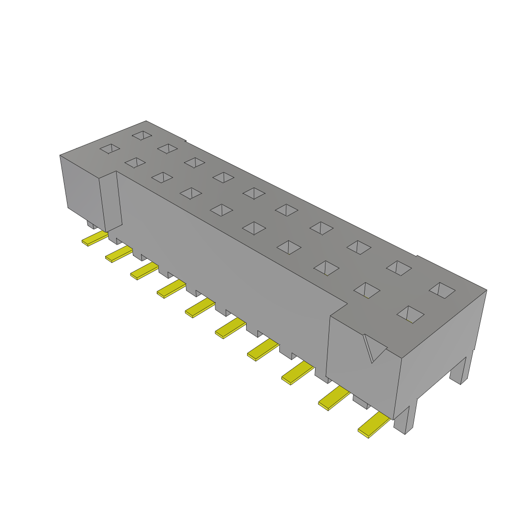 All Parts Connectors BTB Connectors S2M-110-02-S-D by Samtec