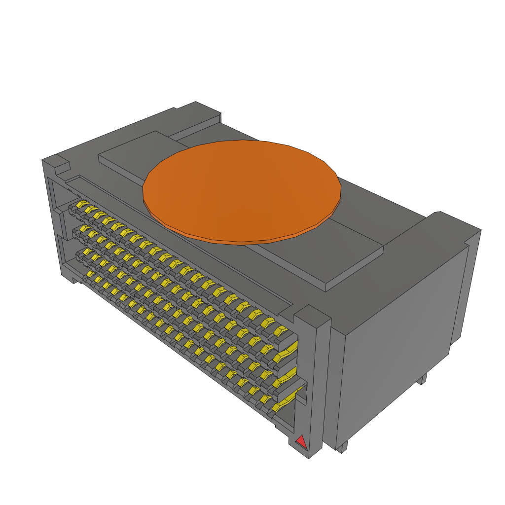 All Parts Connectors rugged connector SEAF-20-01-L-08-2-RA-K-TR by Samtec
