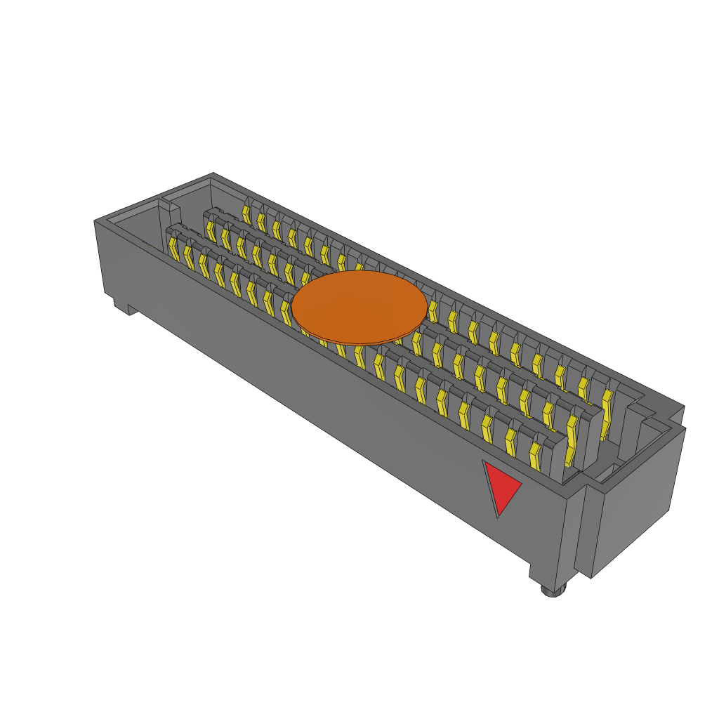 All Parts Connectors rugged connector SEAF-20-05.0-L-06-1-A-K-TR by Samtec