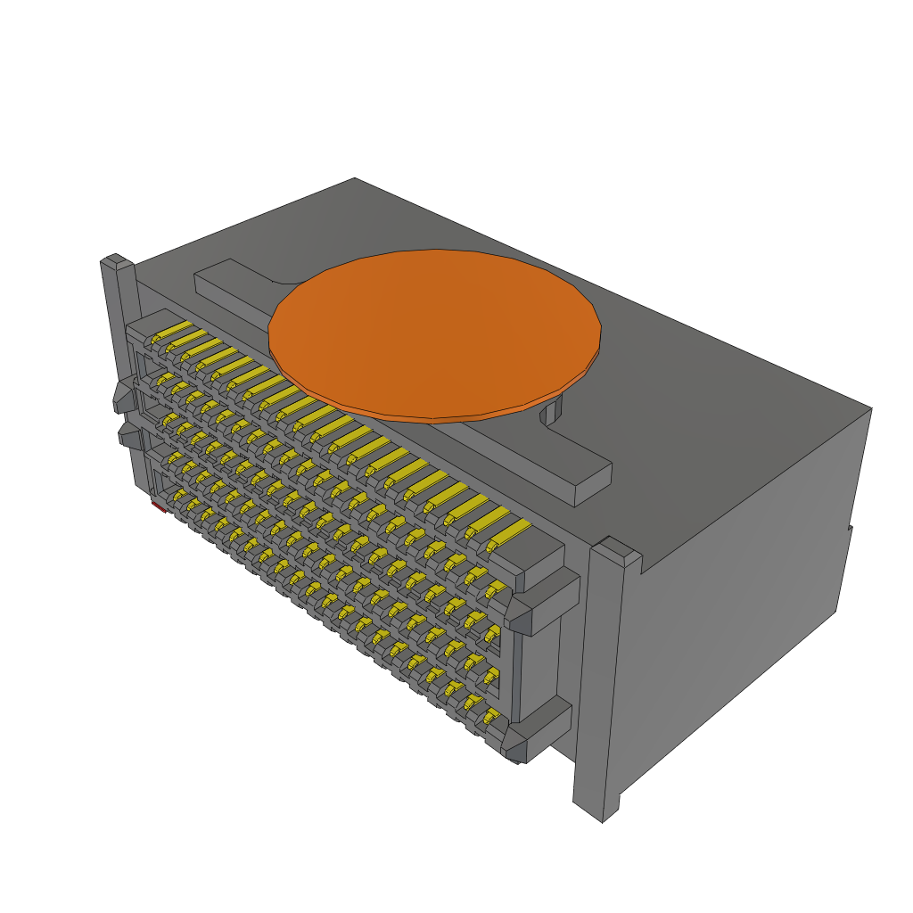 All Parts Connectors Smart Card Connectors SEAM-20-01-S-10-2-RA-K-TR by Samtec