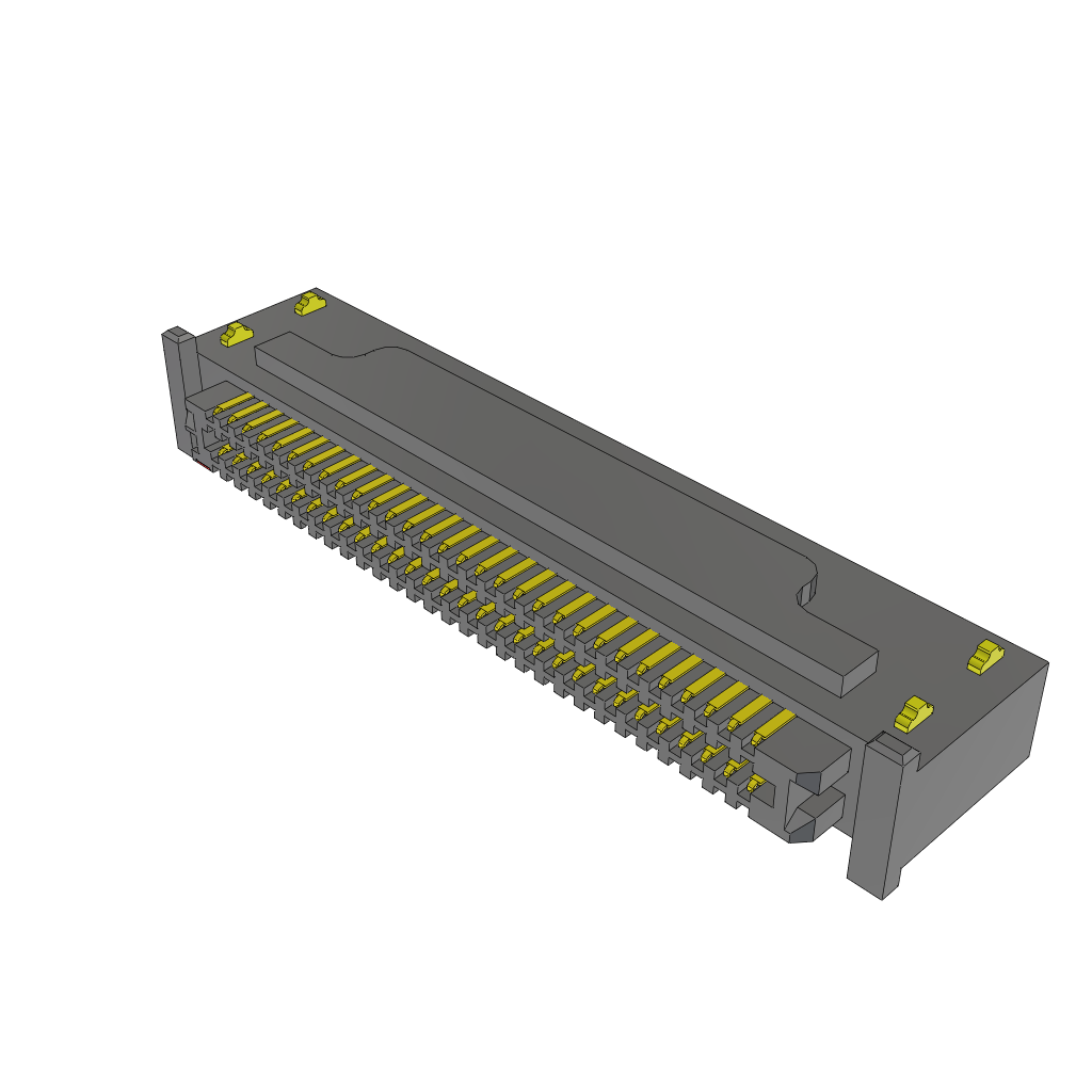 All Parts Connectors Smart Card Connectors SEAM-30-01-L-04-2-RA-TR by Samtec