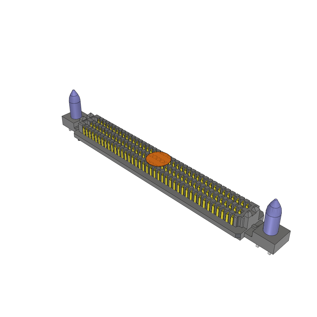 All Parts Connectors Backplane Connectors Hard Metric Connectors SEAM-40-02.0-S-06-2-A-GP-K-TR by Samtec