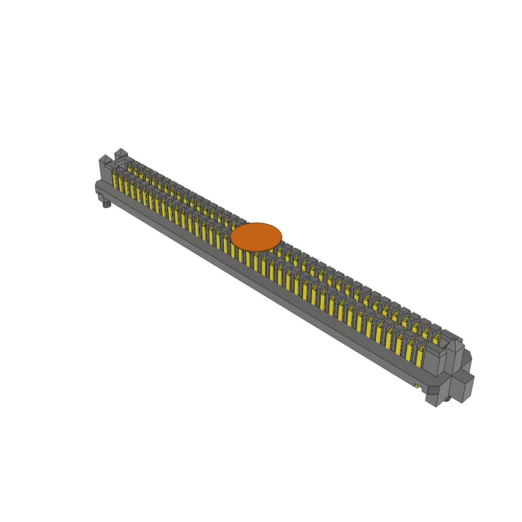 All Parts Connectors Backplane Connectors Hard Metric Connectors SEAM-40-03.0-L-04-2-A-K-TR by Samtec