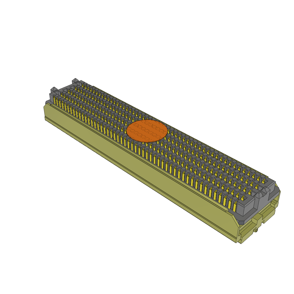 All Parts Connectors Smart Card Connectors SEAM-50-07.0-SM-10-2-A-K-TR by Samtec