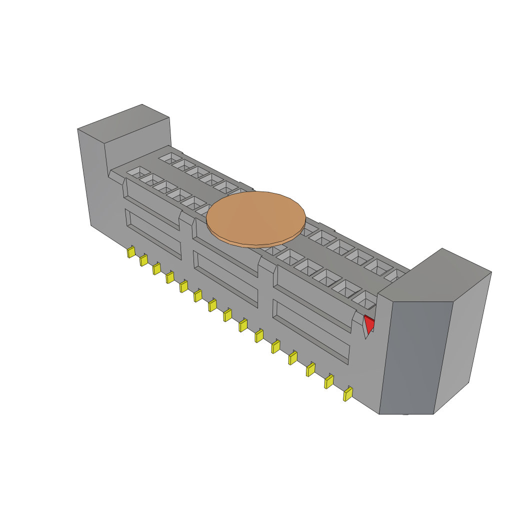 All Parts Connectors rugged connector SEM-115-02-03.0-G-D-A-K-TR by Samtec