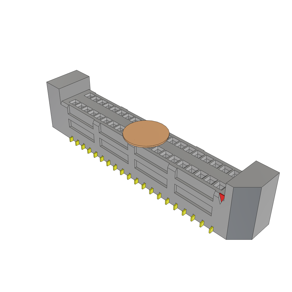All Parts Connectors rugged connector SEM-120-02-03.0-G-D-K by Samtec