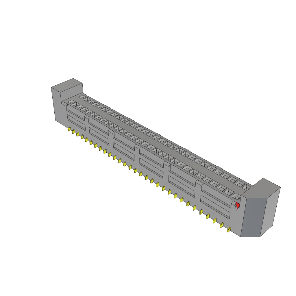 All Parts Connectors rugged connector SEM-130-02-03.0-G-D by Samtec