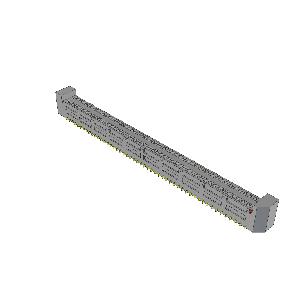 All Parts Connectors rugged connector SEM-150-02-03.0-FG-D by Samtec