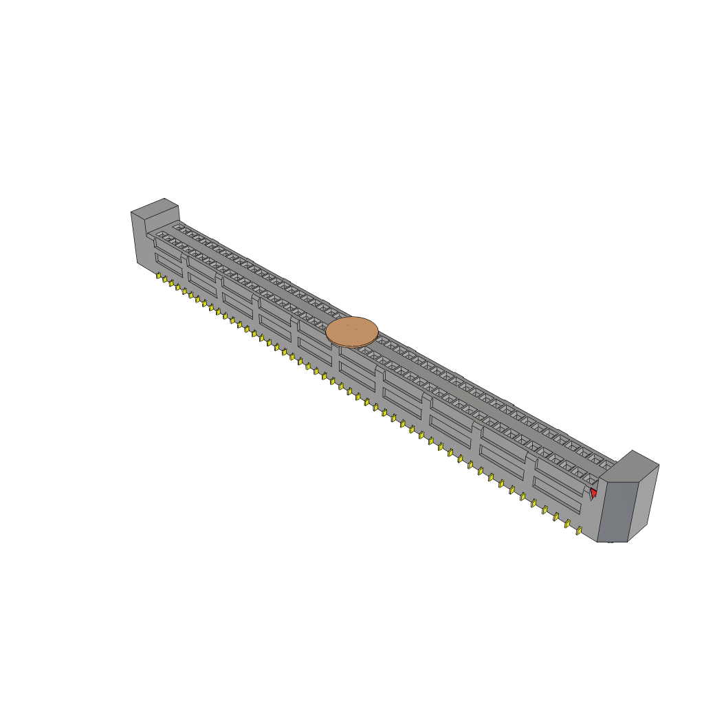 All Parts Connectors rugged connector SEM-150-02-03.0-H-D-A-K-TR by Samtec