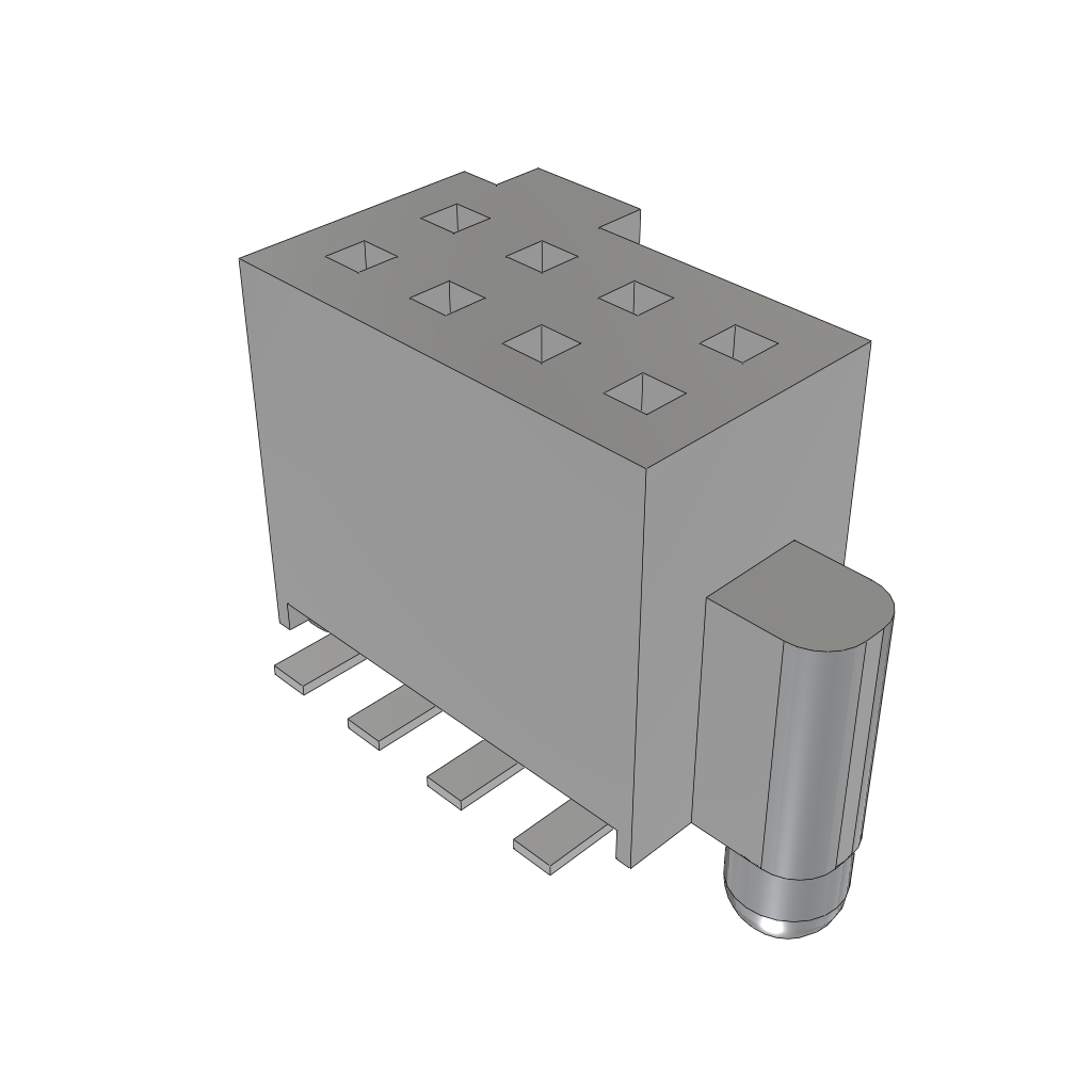 All Parts Connectors rugged connector SFM-104-L2-L-D-A by Samtec