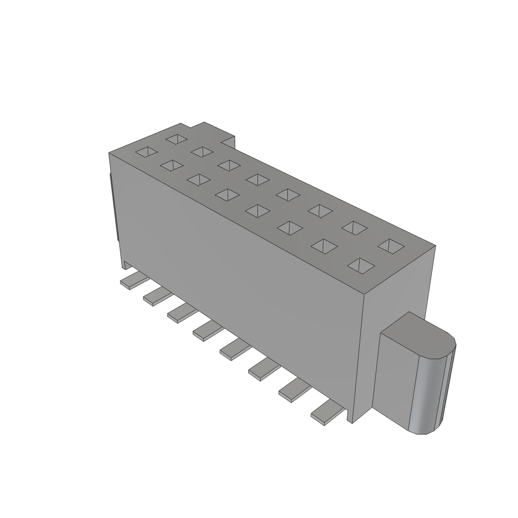 SFM-108-02-F-D by Samtec