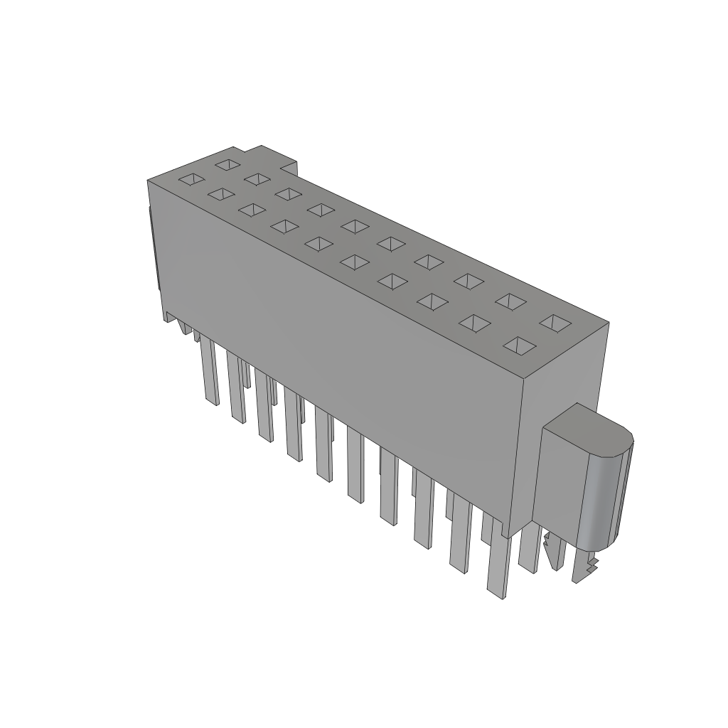 All Parts Connectors rugged connector SFM-110-L1-F-D-LC by Samtec