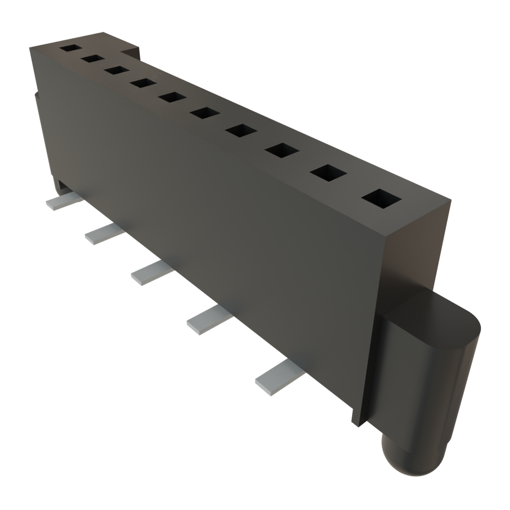 All Parts Connectors rugged connector SFM-110-L2-L-S-A by Samtec